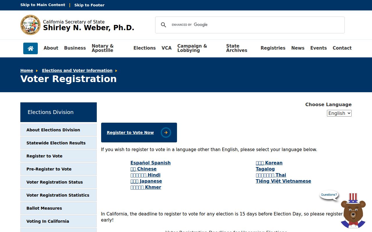 Millbrae neighbors California voter registration guidance
